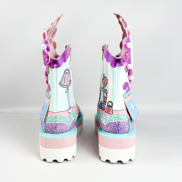 Irregular Choice x Sanrio Hello Kitty “Just Be You” Boots – Size 39 - Picture 9 of 9